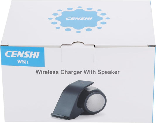 Fast Wireless Charger and Speakers, Docking Station with Built in Mic Handsfree Call