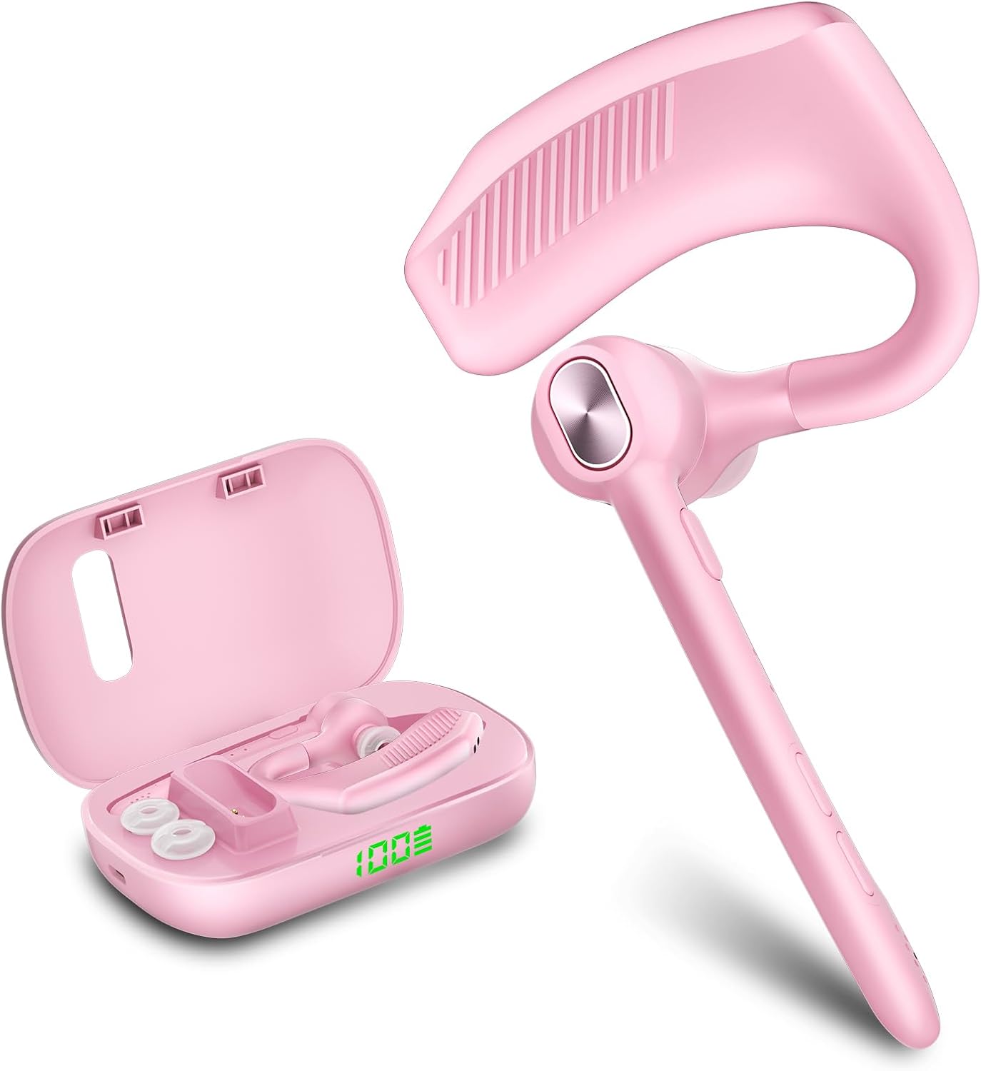 Bluetooth Headset Wireless Earpiece Microphone